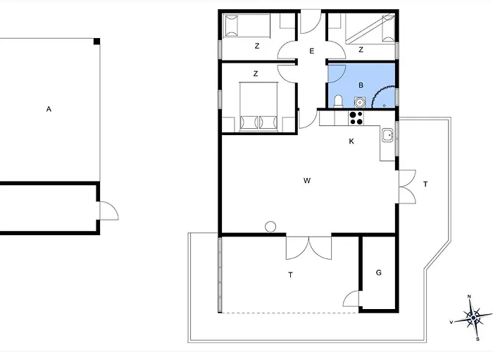 Lk2003-lokken-karinavej-76 Сasa de vacaciones Løkken